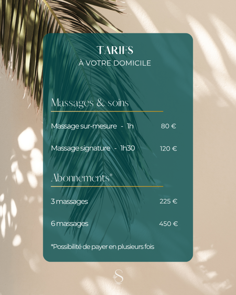 Prestations à domicile
